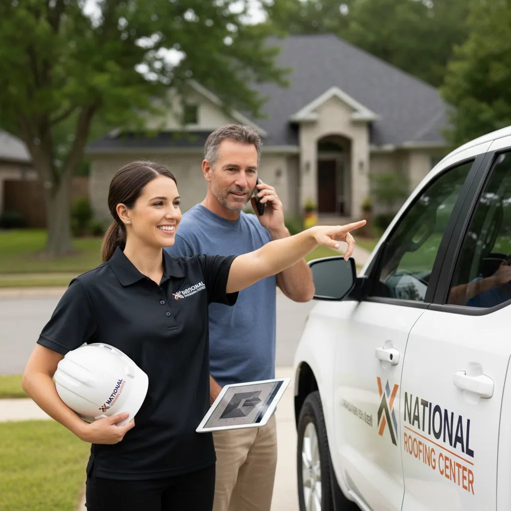 National Roofing Center customer support in Becker