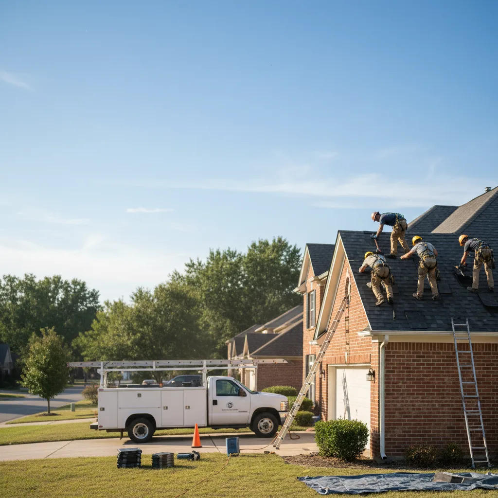 Roof Repair in Becker